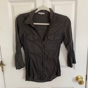 James Perse Collared Button Up